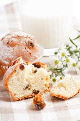 breakfast with muffin