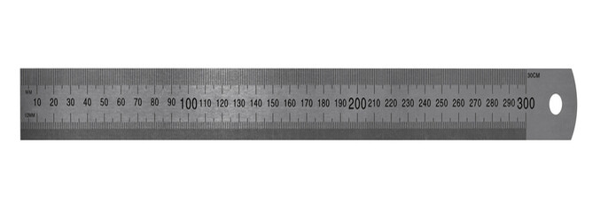 Metric Steel Ruler
