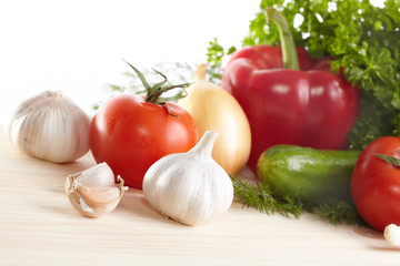 Fresh vegetables