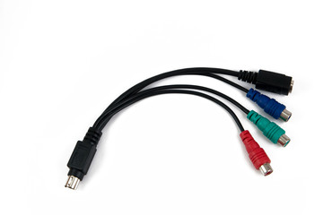 vga component cable adaptor