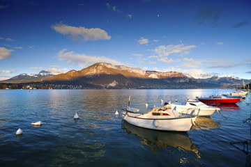Fototapeta na wymiar Lake Annecy