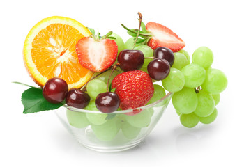 Still-life of fresh fruit