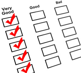 Feedback check boxes