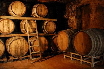 Barriles de fermentación.