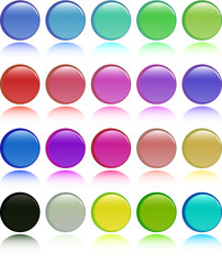 the color vector button set