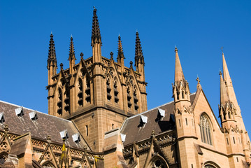 Naklejka na ściany i meble St Mary's Cathedral, Sydney, Australia