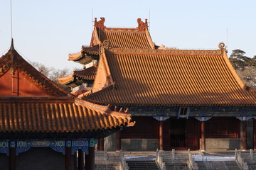 Chinese palace roof