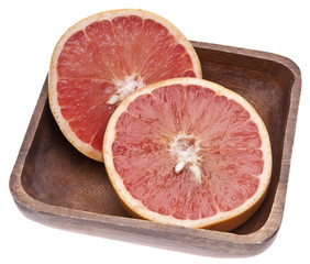 Vibrant Sliced Grapefruit