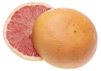 Vibrant Sliced Grapefruit