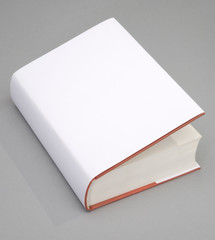 Blank book cover