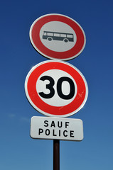 limitation de vitesse