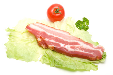 Geräucherter Schweinebauch