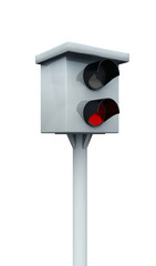 3D - Radarkontrolle - Blitzer freigestellt - 15