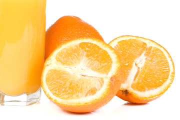 yellow orange on white