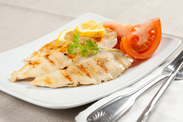 filet grilled chicken