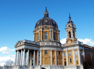 Fototapeta na wymiar Basilica di Superga, Turin