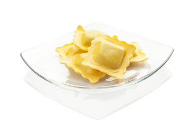 homemade ravioli typical italian pasta