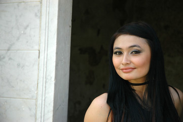 Fototapeta premium young lady