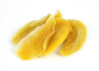 Dehydrated mango slices