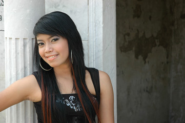 Fototapeta premium young lady