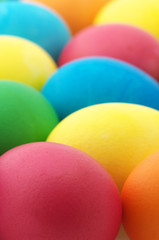 Fototapeta na wymiar Easter eggs close-up