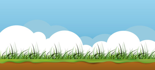 web page natural banner