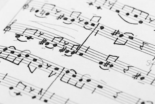 music backgrund texture