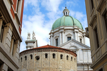 Obraz premium Piazza del Duomo di Brescia - Lombardia - Italia