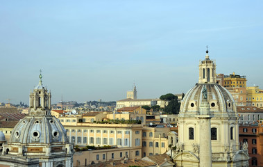 Fototapeta na wymiar Rome Italy Skyline Cityscape