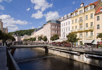 Fototapeta premium Brücke der Eger