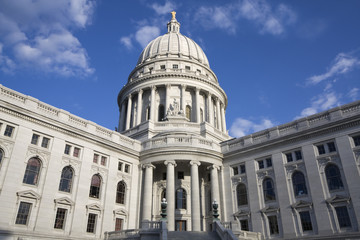 Fototapeta na wymiar State Capitol of Wisconsin