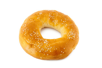 delicious loaf. isolated on a white background