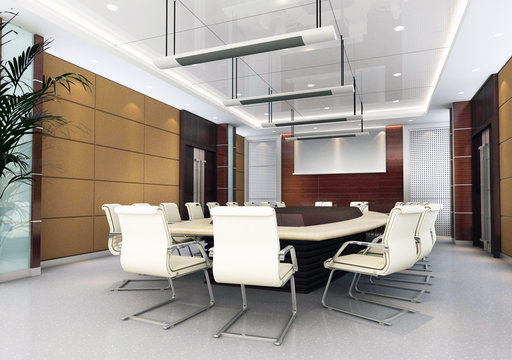 3d meeting room