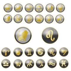 Zodiac Symbols Set