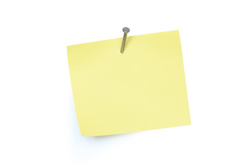 Note Pad And Nail