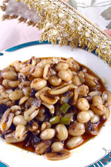 china delicious food—peanut,lobster sauce