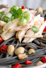 china delicious food—chicken buckwheat noodles