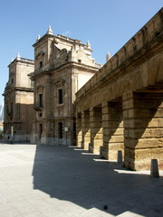 Fototapeta na wymiar Porta Felice, Palermo