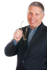 Smiling Senior Businessman