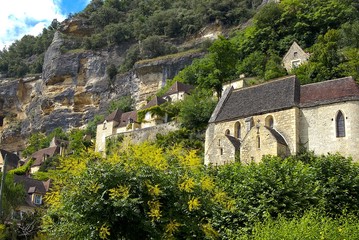Fototapeta na wymiar La Roque-Gageac Dordogne
