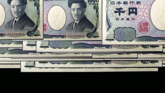 yen notes thousand