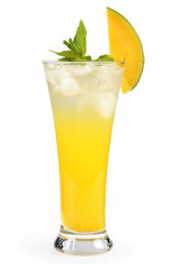 Mango mint cocktail.