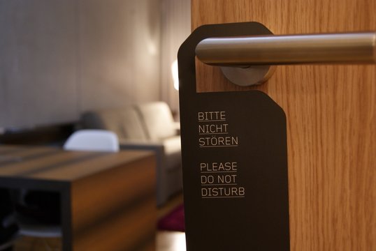 Bitte nicht st&ouml;ren