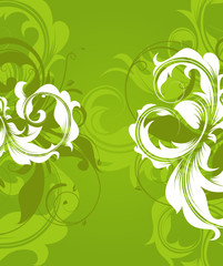 Floral abstract illustration