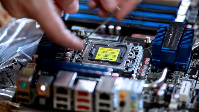 Assembly computer - set cpu