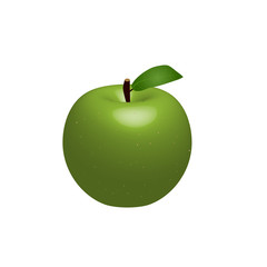 Green Apple Illustration