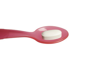 Baby Spoon and pill