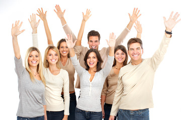 Obraz premium Happy people