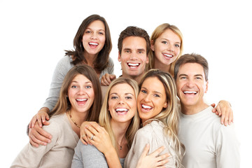 Happy people