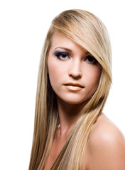 Naklejka premium Beautiful blonde